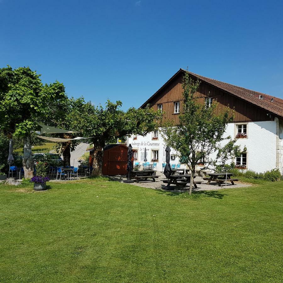 Saignelégier Auberge De La Couronne מראה חיצוני תמונה
